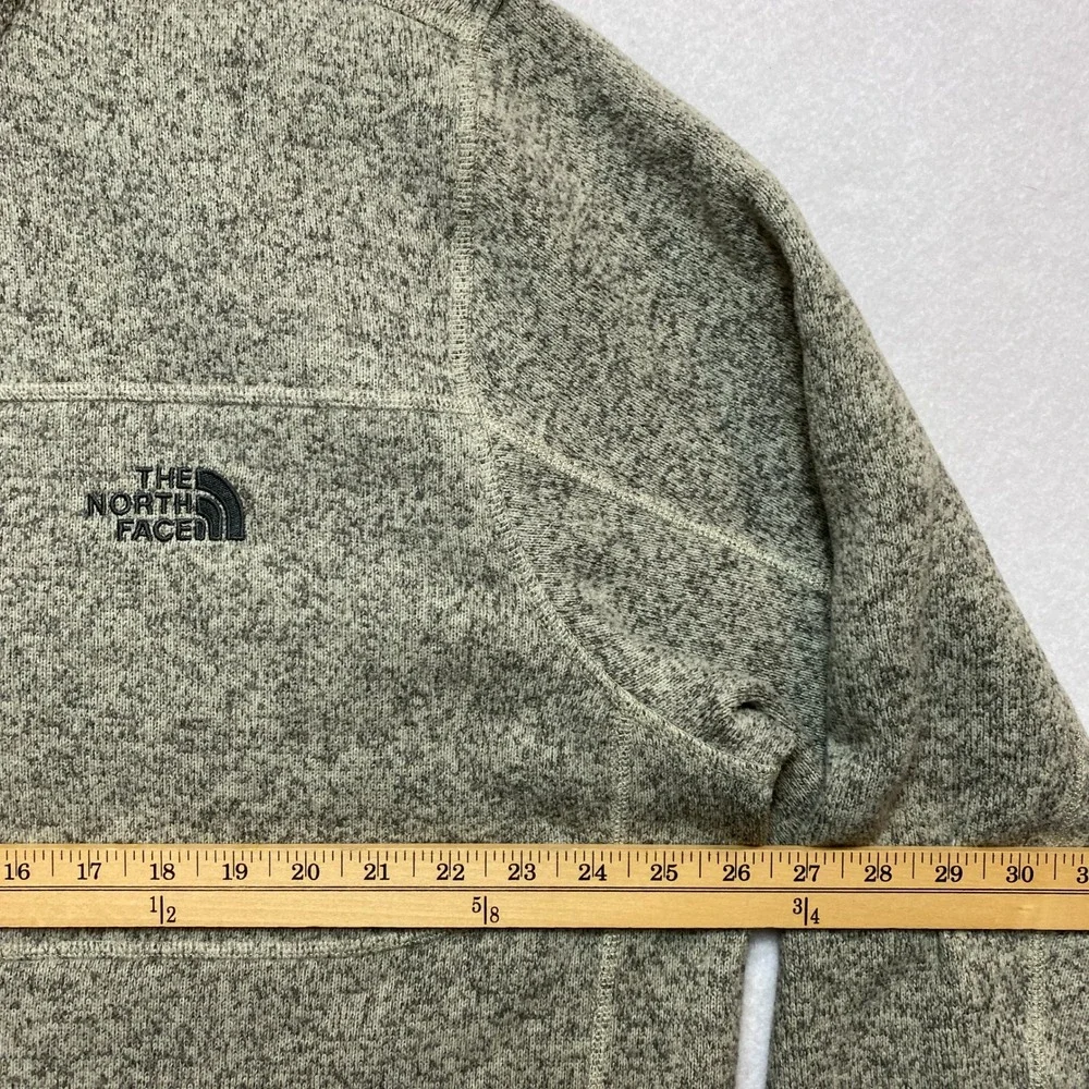 The North Face Gordon Lyons 1/4 Zip Pullover Mens XXL Gray Heather Fleece